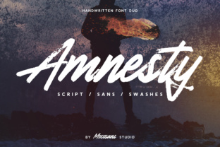 Amnesty Font Duo: Dynamic Spirit for Modern Design