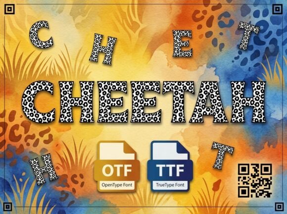 Cheetah Font: Command Attention with Bold Typography