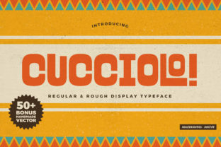 Cucciolo: A Vibrant Display Font for Bold Design