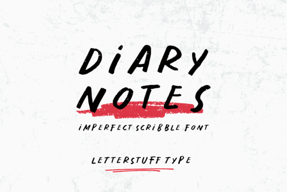 Diary Notes: The Handwritten Font for Authentic Branding