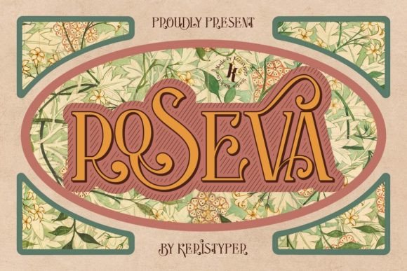 Discover Roseva: A Serif Font for Artful Branding