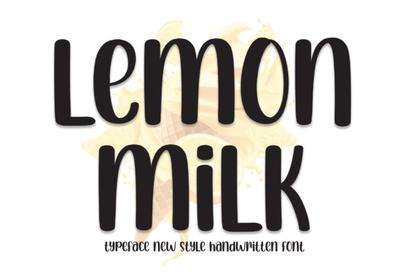 Embrace Casual Elegance with Lemon Milk Font