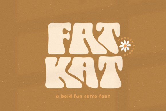 Fat Kat: The Bold Retro Font for Modern Design