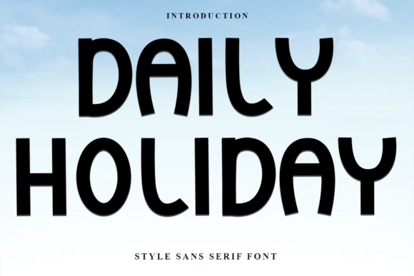 Infusing Festive Charm: The Daily Holiday Typeface