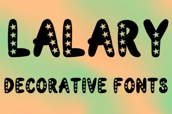 Lalary: Celestial Typography for Creative Projects