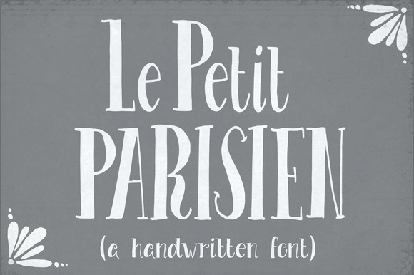 Le Petit Parisien: A Handcrafted Font for Modern Design