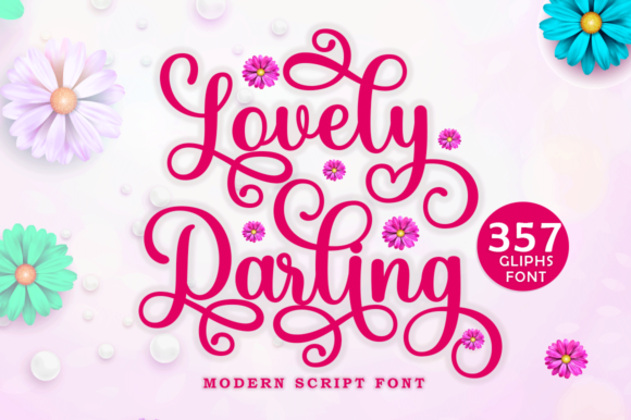 Lovely Darling: Elevate Your Designs with Sweet Handwritten Style