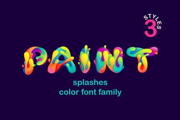 Paint Splashes: Injecting Vibrant Energy into Your Visual Design