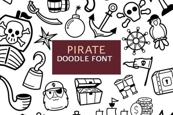 Pirate Doodle: A Versatile Font for Creative Projects