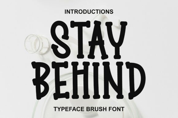 Stay Behind: Dynamic Script Typography for Impactful Design