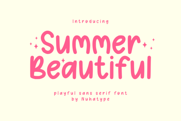 Summer Beautiful: Elevating Designs with Minimalist Typography